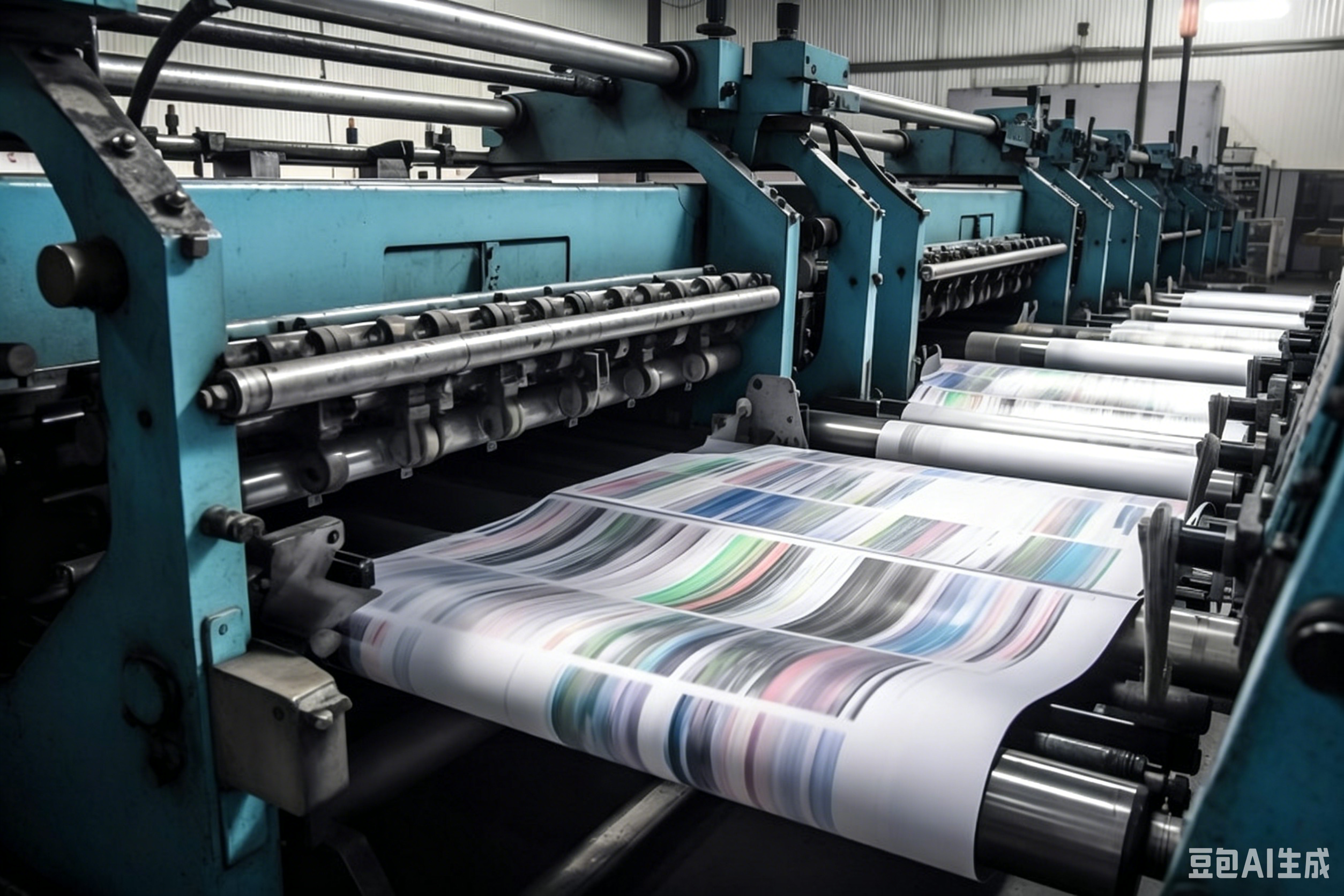 Origami machine production line